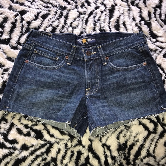 Lucky brand the cut off shorts size 00/24 - Picture 4 of 4